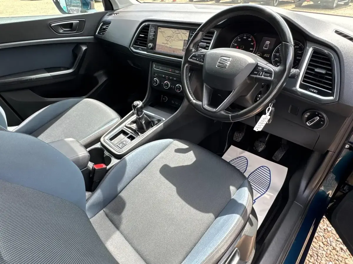 Used Seat Ateca Ecomotive 115 HP (84 kW) 2018 Blue SUV
