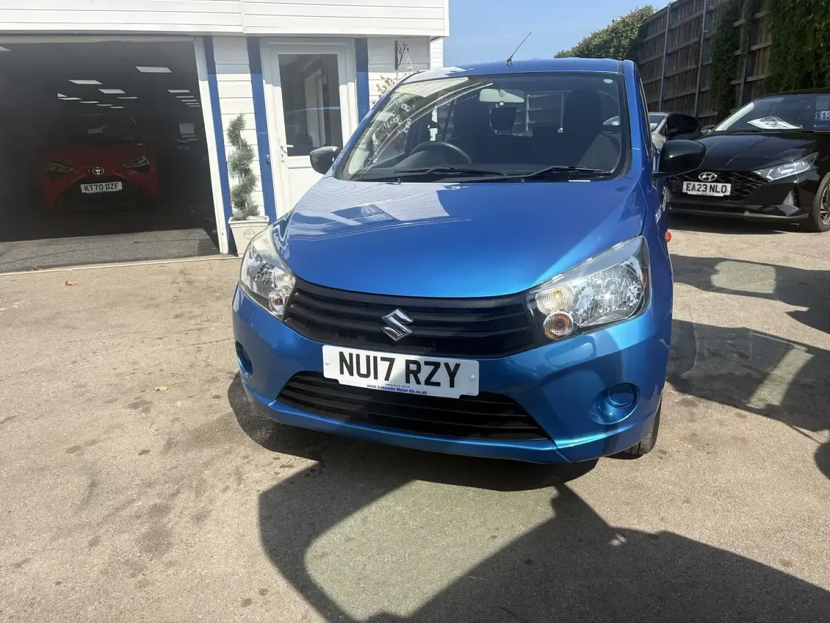 Used Suzuki Celerio 68 HP (50 kW) 2017 Blue Hatchback