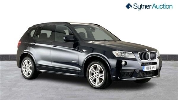Black Used 2014 BMW X3 M Sport SUV | £8,999 (Good price) - Image 1/1