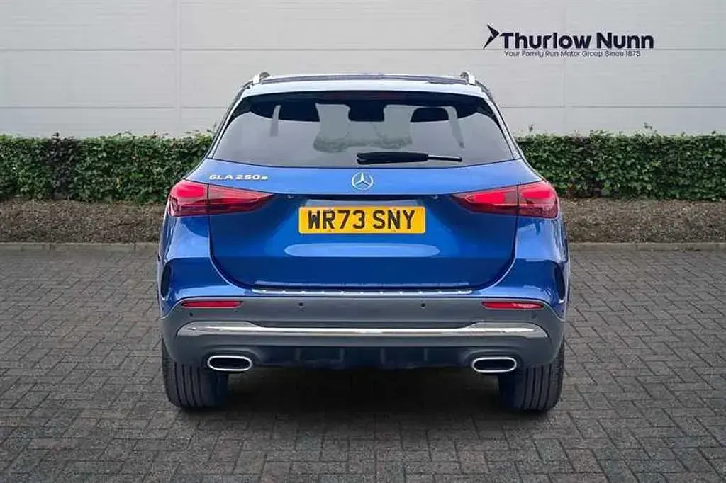 Used Mercedes GLA250 AMG line 218 HP (160 kW) 2023 Blue SUV
