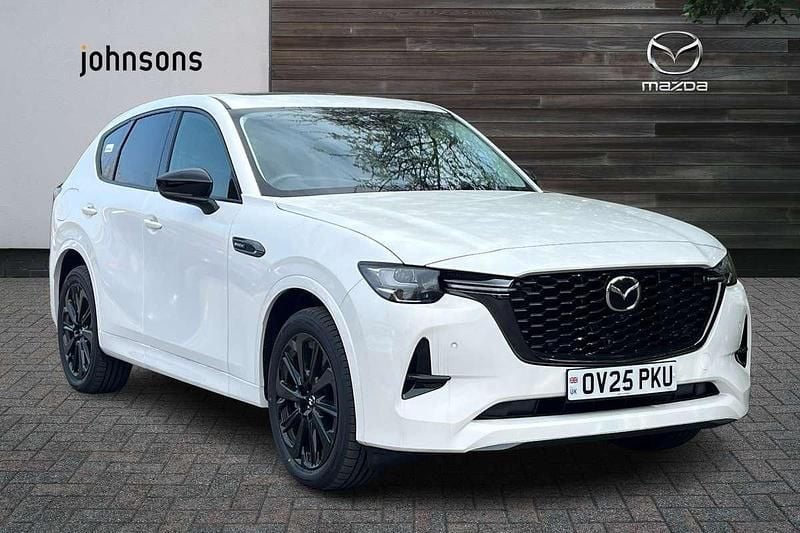 White Used 2025 Mazda CX-60 Homura-Line SUV | £37,990 (Expensive) - Image 1/4