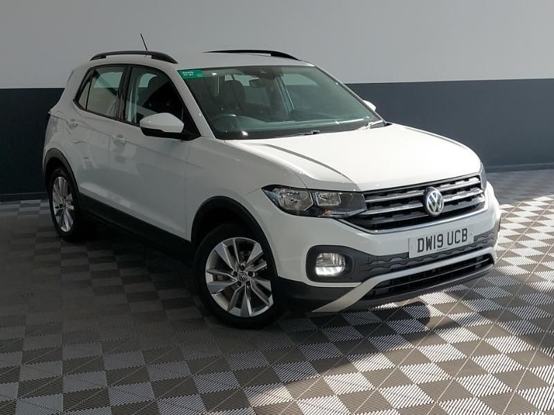 Used VW T-Cross SE 115 HP (84 kW) 2019 White SUV