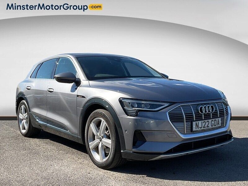 Grey Used 2022 Audi e-tron SUV | £19,390 (Good price) - Image 1/4
