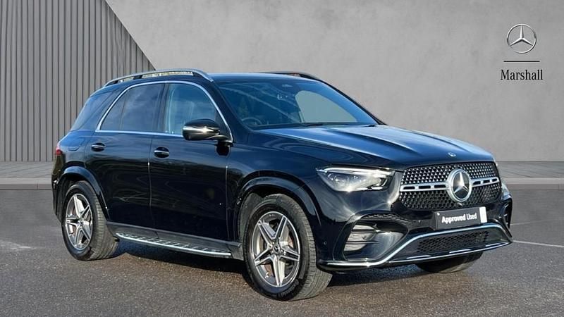 Used Mercedes GLE450 AMG AMG line 367 HP (269 kW) 2024 Obsidian black metallic SUV