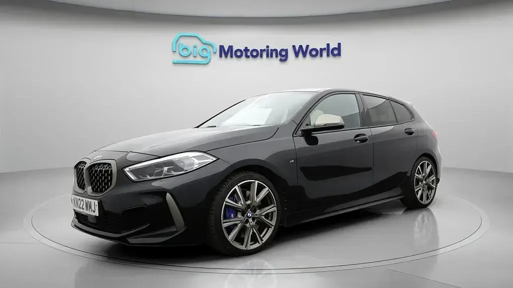 Used BMW M135 M Sport 306 HP (225 kW) 2022 Black Hatchback