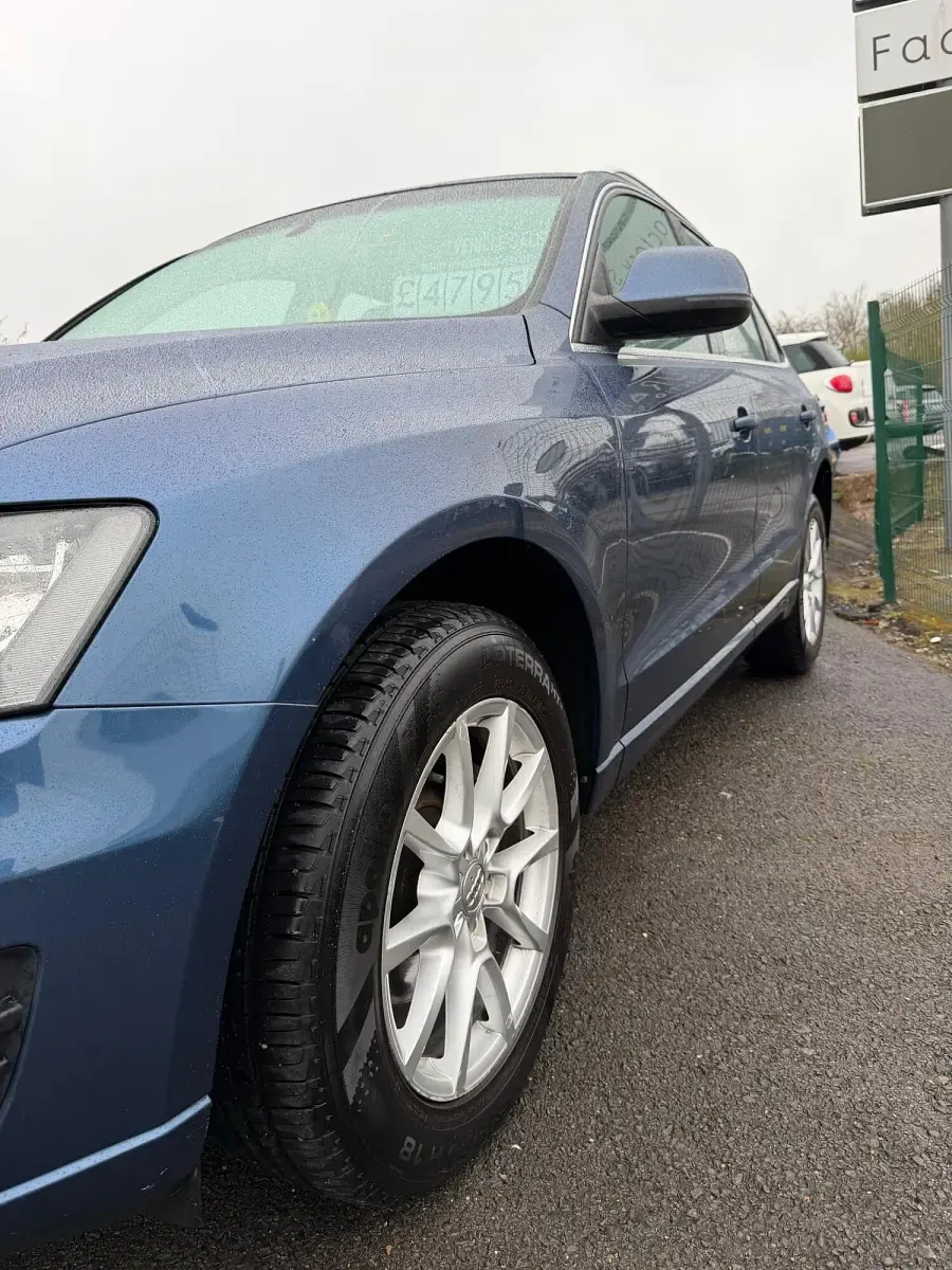 Used Audi Q5 Design 168 HP (123 kW) 2009 Blue SUV