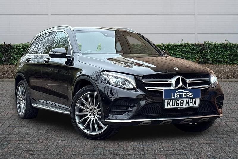 Used Mercedes GLC350 AMG line 2018 Black Estate