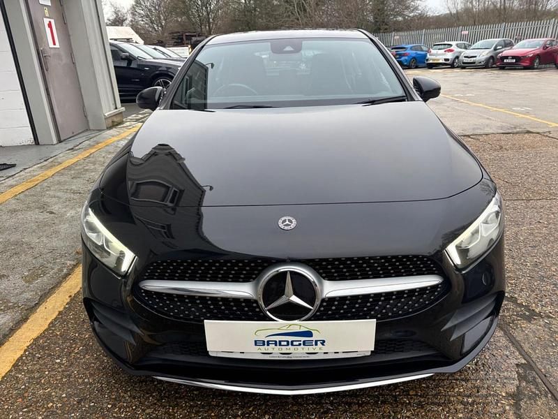 Used Mercedes A200 AMG line 163 HP (119 kW) 2018 Black Hatchback