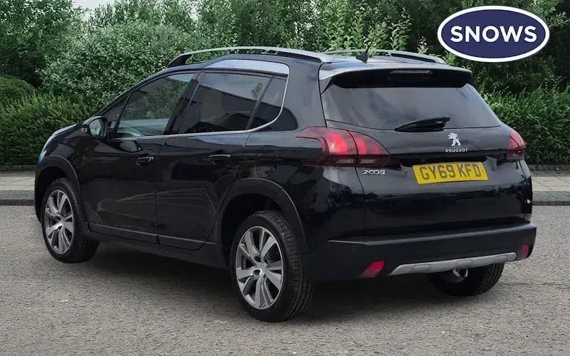 Used Peugeot 2008 Allure Premium 110 HP (80 kW) 2019 Black SUV