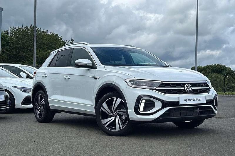 White Used 2025 VW T-Roc R-line SUV | £43,495 - Image 1/4
