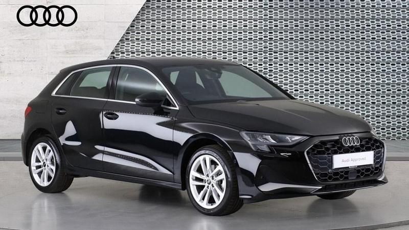 Black Used 2024 Audi A3 Sport Hatchback | £25,832 - Image 1/4