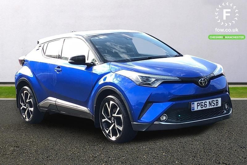 Used Toyota C-HR 115 HP (84 kW) 2017 Blue SUV