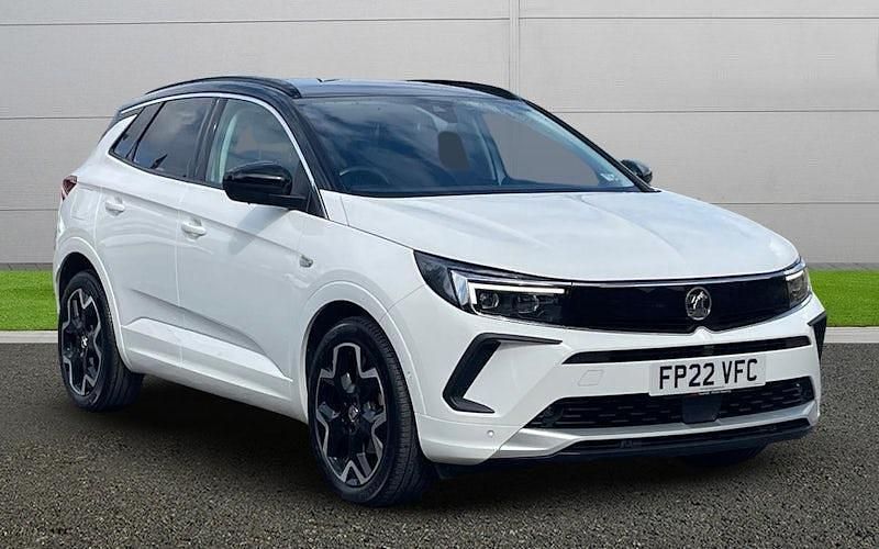 White Used 2022 Vauxhall Grandland X Elite SUV | £16,490 (Expensive) - Image 1/4