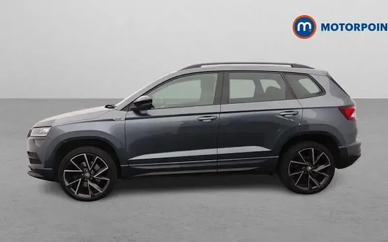 Used Skoda Karoq SportLine 150 HP (110 kW) 2021 Grey SUV