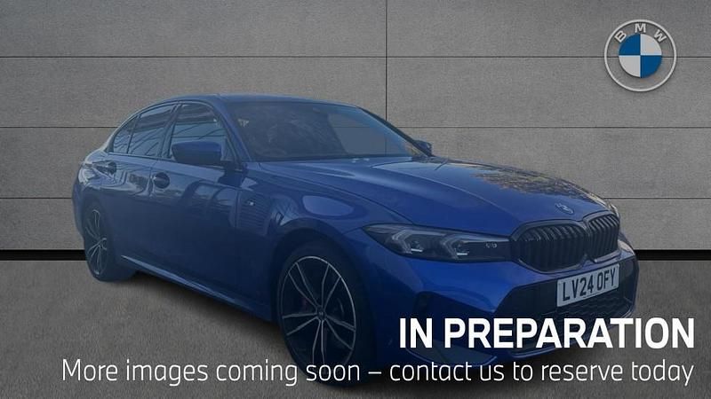 Blue Used 2024 BMW 330e M Sport | £32,769 (Super price) - Image 1/4