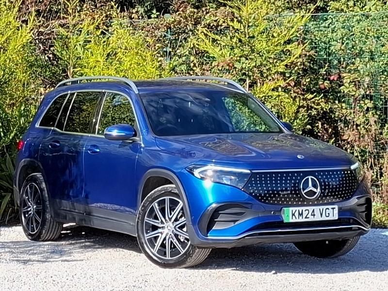 Blue Used 2024 Mercedes EQB350 Executive SUV | £32,998 - Image 1/4