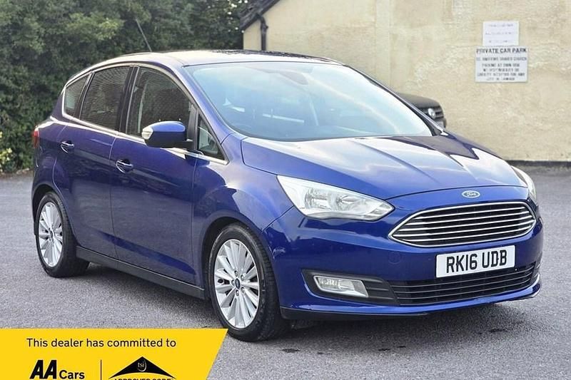 Blue Used 2016 Ford C-MAX Titanium MPV | £4,495 (Good price) - Image 1/1