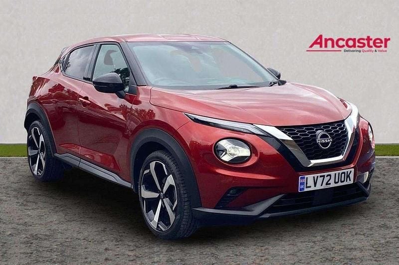 Red Used 2022 Nissan Juke Tekna SUV | £14,495 (Fair price) - Image 1/4