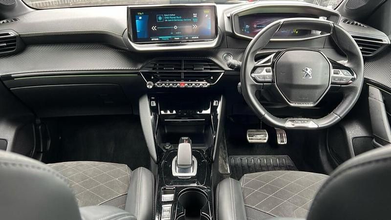 Used Peugeot e-208 Premium 98 kW (134 HP) 2022 Blue Hatchback