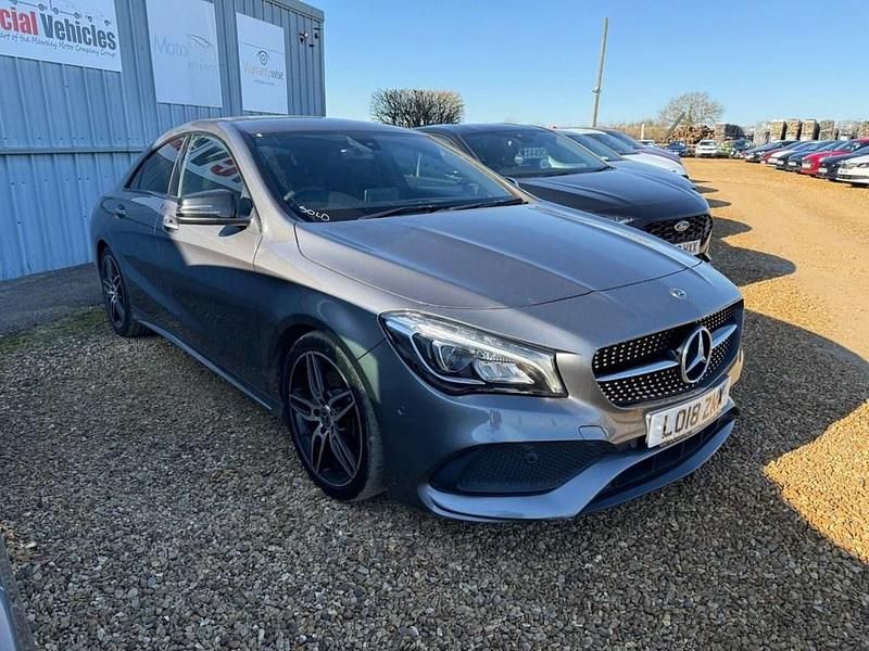 Used Mercedes CLA220 AMG line 177 HP (130 kW) 2018 Grey Sedan