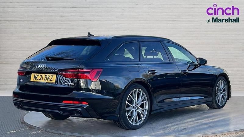 Used Audi A6 Black Edition 204 HP (150 kW) 2021 Black Estate