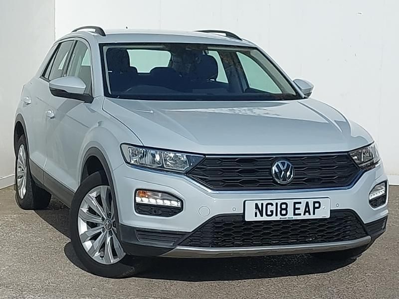 Used VW T-Roc SE 115 HP (84 kW) 2018 Silver SUV