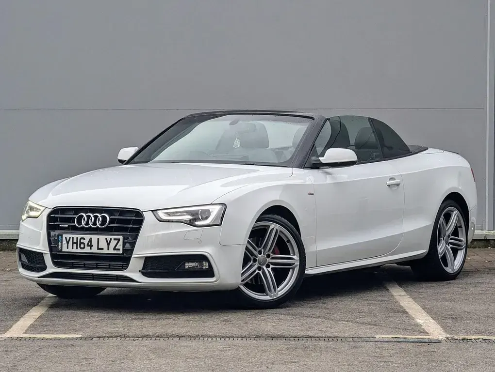 Used Audi Cabriolet S-Line 2014 White Cabriolet