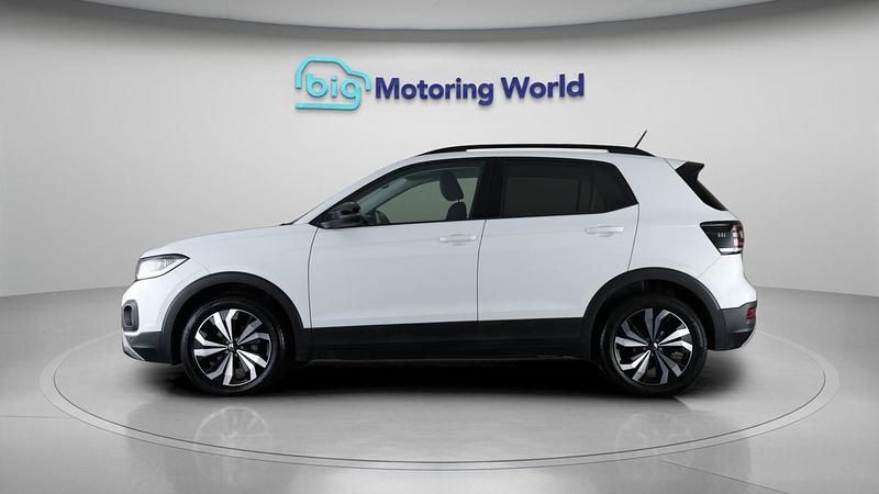 Used VW T-Cross Black Edition 108 HP (79 kW) 2022 White SUV