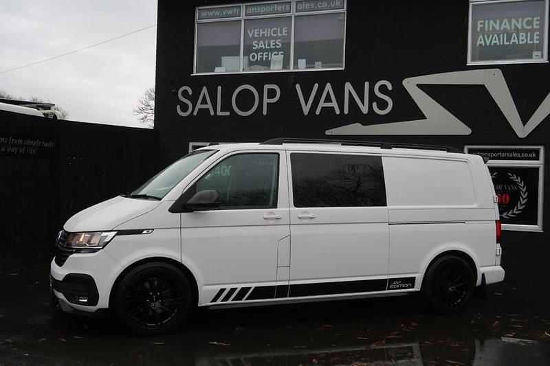 Used VW T6.1 Highline 150 HP (110 kW) 2020 White Van