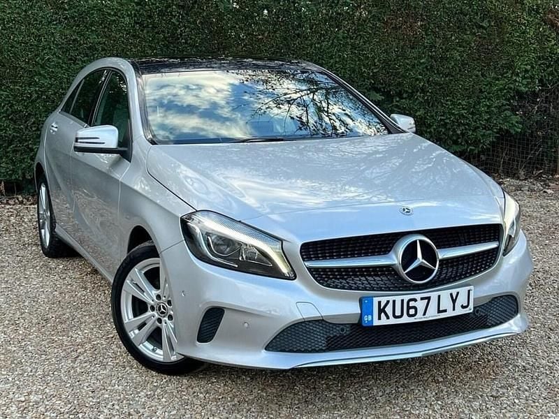 Silver Used 2017 Mercedes A200 Premium Plus Hatchback | £11,997 (Good price) - Image 1/3