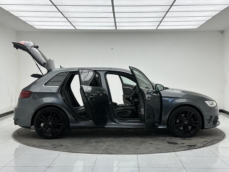 Used Audi A3 S-Line 180 HP (132 kW) 2014 Grey Hatchback