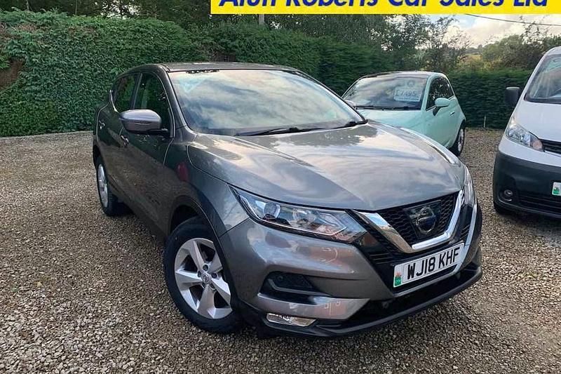 Grey Used 2018 Nissan Qashqai Acenta SUV | £9,995 (Good price) - Image 1/1
