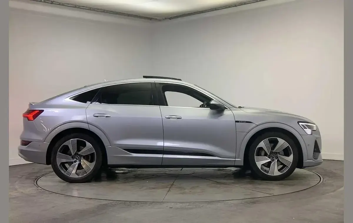 Used Audi e-tron Sportback S-Line 300 kW (408 HP) 2021 Silver SUV