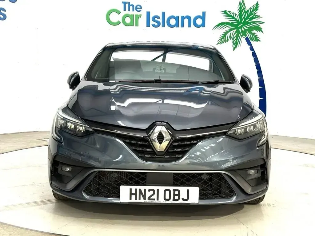 Usado Renault Clio V RS Line 90 HP (66 kW) 2021 Cinzento Citadino