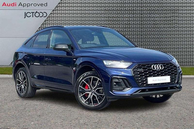Blue Used 2022 Audi Q5 Sportback Comfort SUV | £32,711 (Expensive) - Image 1/4