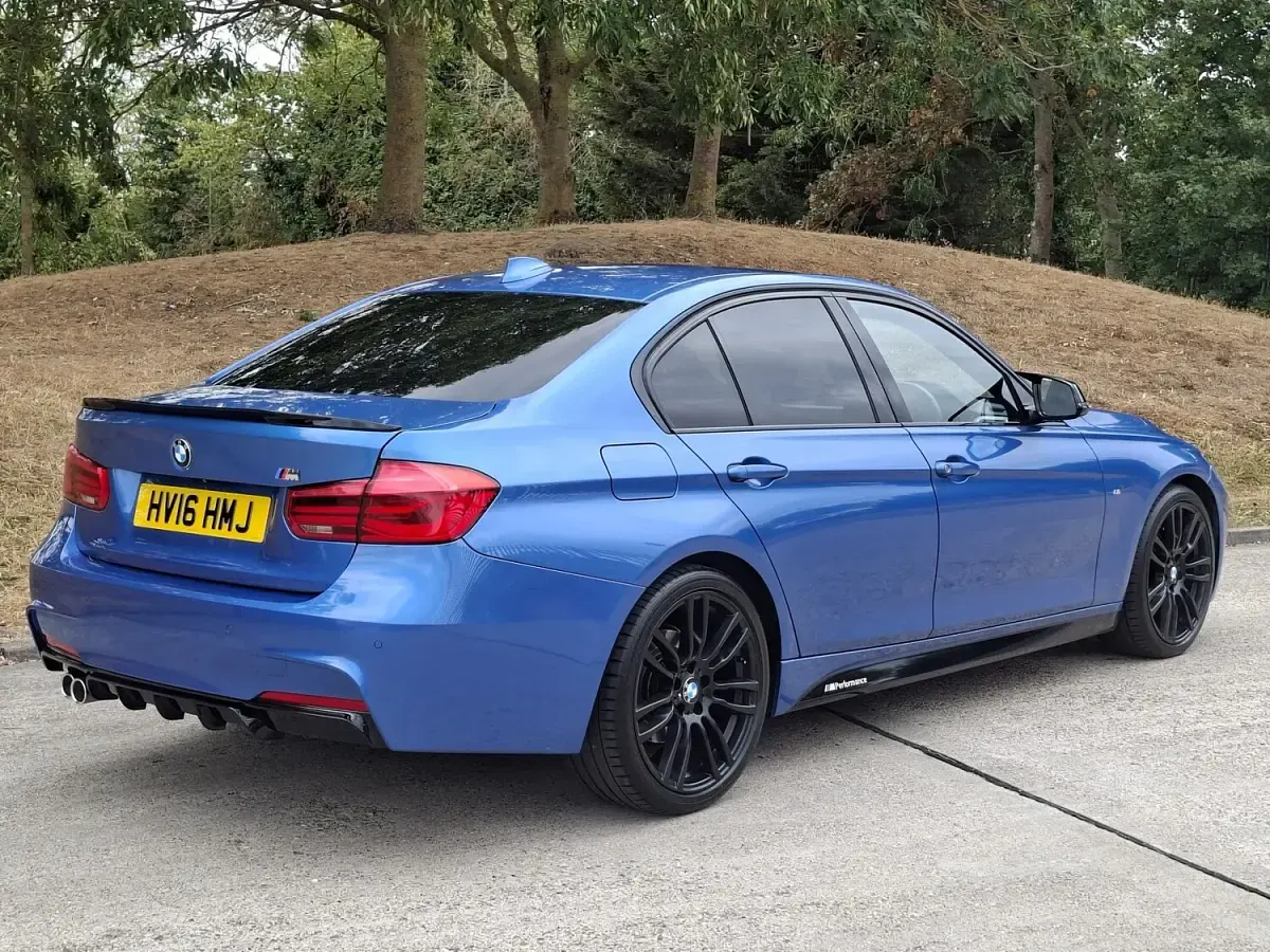 Used BMW 320 M Sport 2016 Blue Sedan