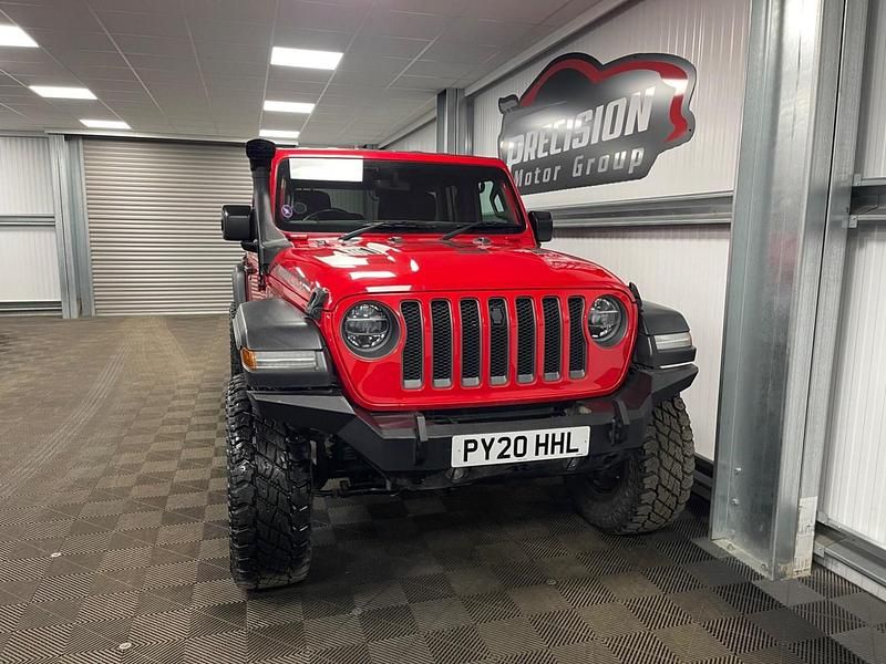Used Jeep Wrangler Rubicon 2020 Red SUV