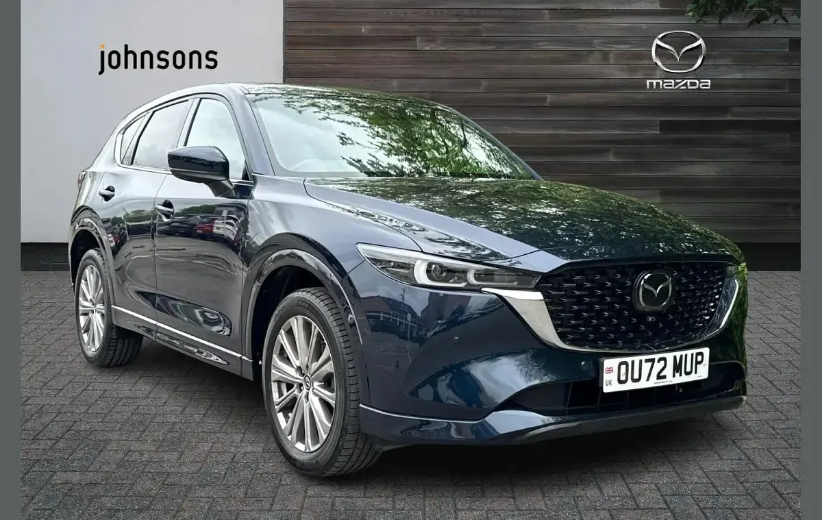 Second-hand Mazda CX-5 Inclusive 165 CP (121 kW) 2022 Albastru SUV
