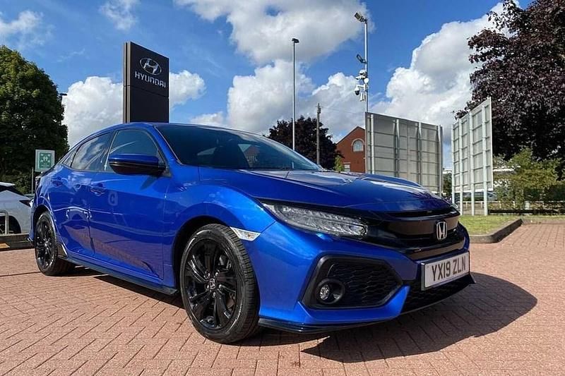 Blue Used 2019 Honda Civic Sport Hatchback | £15,700 (Good price) - Image 1/1