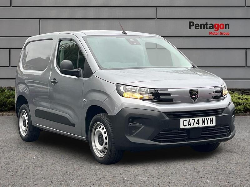 Grey Used 2024 Peugeot Partner Van | £16,495 (A bit pricey) - Image 1/4
