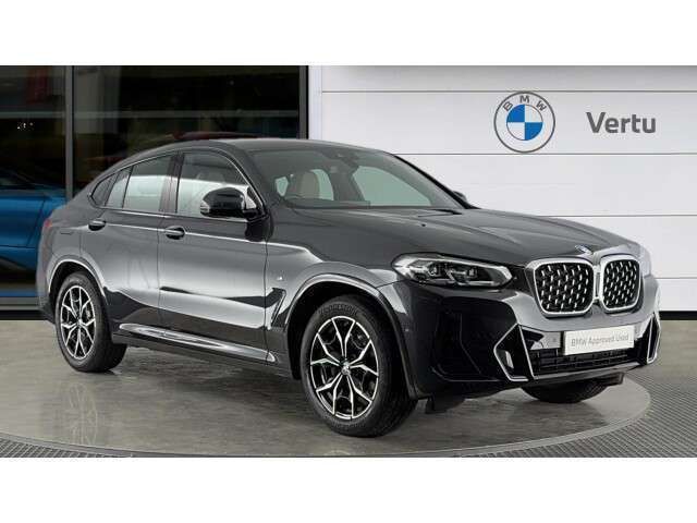 Grey Used 2022 BMW X4 M Sport SUV | £45,178 - Image 1/4