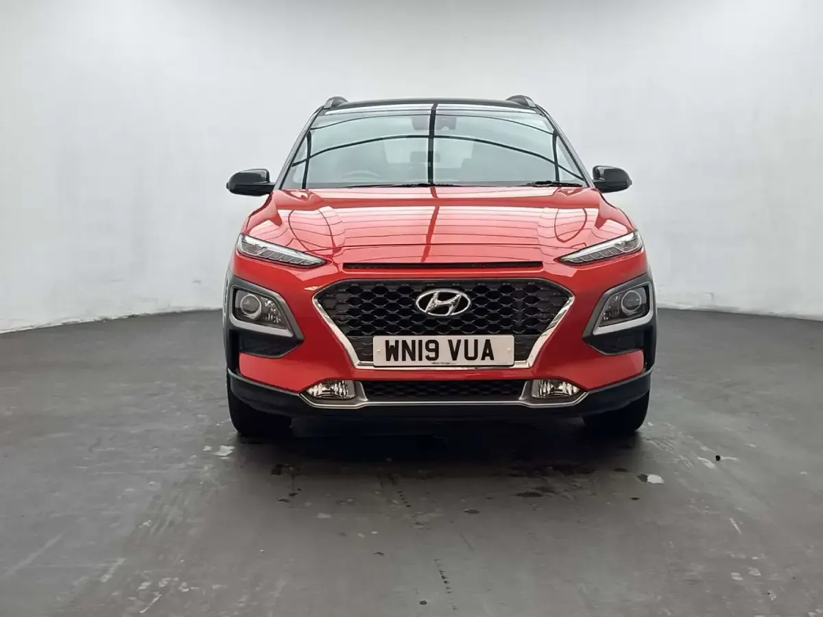 Used Hyundai Kona Premium SE 120 HP (88 kW) 2019 Orange SUV