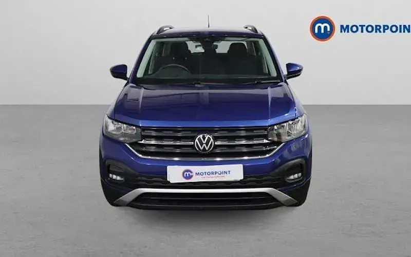 Used VW T-Cross Edition 110 HP (80 kW) 2022 Blue SUV