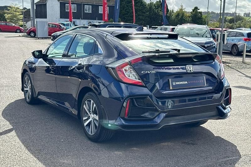 Used Honda Civic S 120 HP (88 kW) 2019 Obsidian blue Hatchback