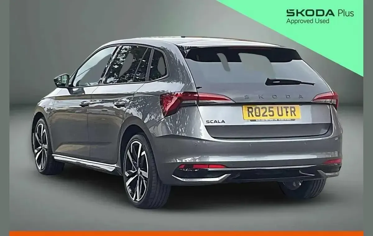 Used Skoda Scala Monte Carlo 150 HP (110 kW) 2025 Graphite grey metallic Hatchback