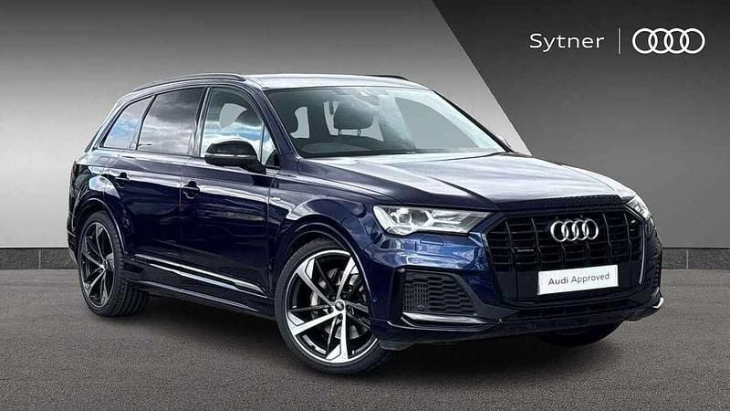 Blue Used 2022 Audi Q7 Black Edition SUV | £44,000 (A bit pricey) - Image 1/4