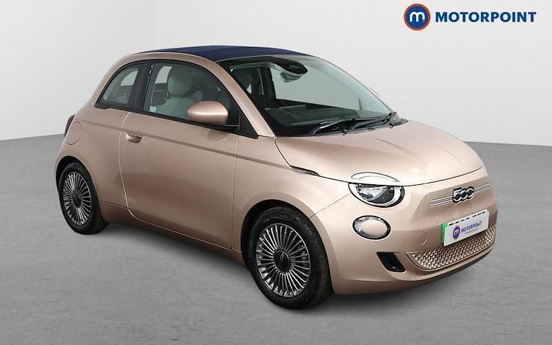 Used 2022 Fiat 500e Icon Cabriolet | £16,799 (Expensive) - Image 1/4