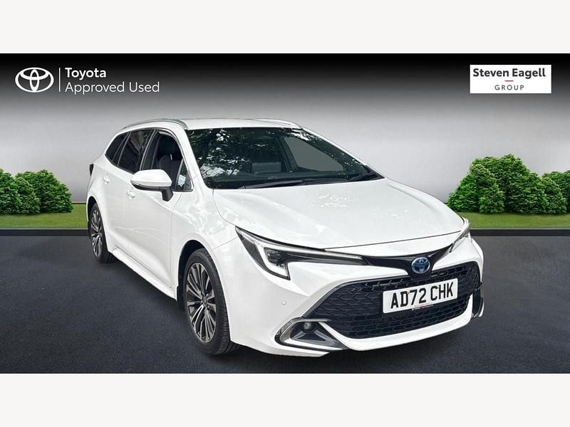 White Used 2023 Toyota Corolla Design Estate | £23,023 (A bit pricey) - Image 1/3