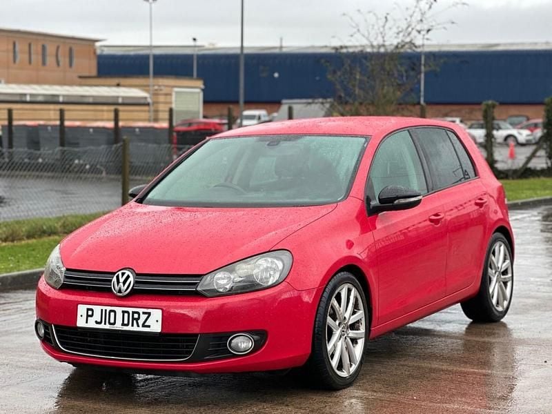 Used VW Golf VI GT 2010 Red Hatchback
