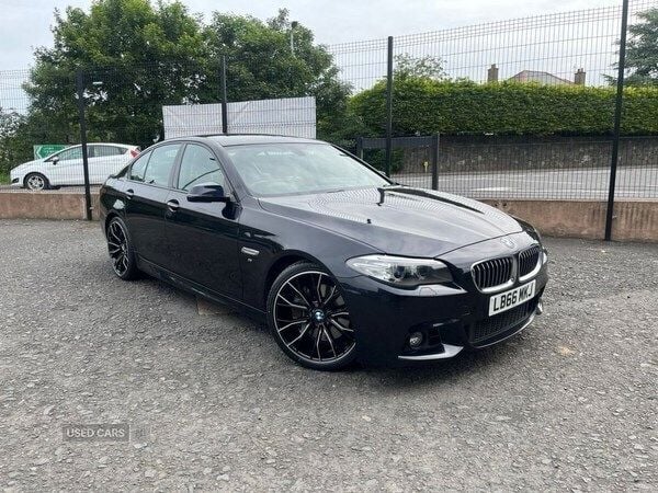 Black Used 2016 BMW 530 M Sport Sedan | £14,995 (Good price) - Image 1/4